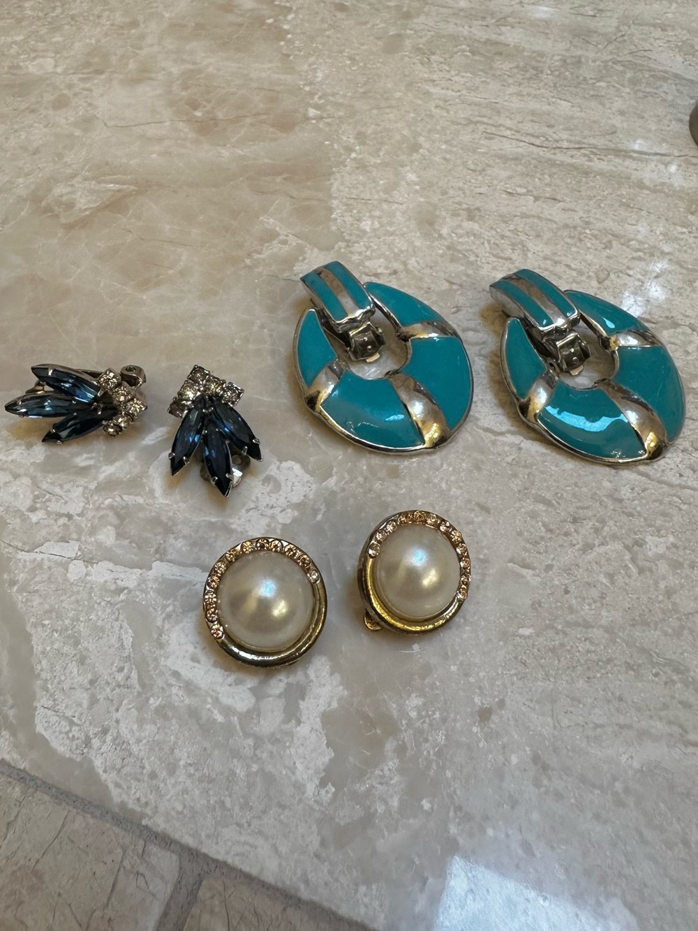 Vintage Clip On Earring Bundle - Disney Princess